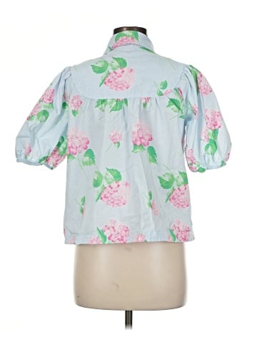 Crown & Ivy Short Sleeve Blouse (view 2)