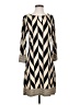 Haani Chevron-herringbone Ivory Casual Dress Size S - photo 1