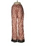 NOTSHY Animal Print Red Casual Pants Size M - photo 1