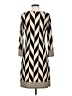 Haani Chevron-herringbone Ivory Casual Dress Size S - photo 2