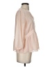 Ann Taylor LOFT 100% Polyester Pink 3/4 Sleeve Blouse Size S (petite) - photo 4