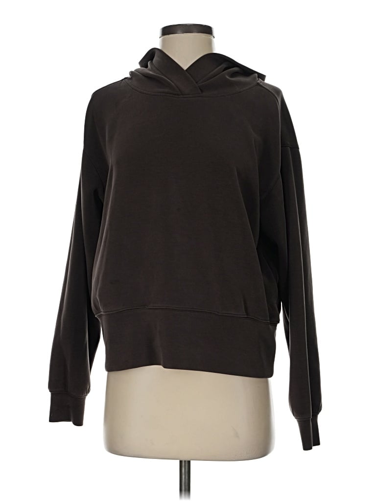 Pre-owned Prana Pullover Hoodie In Brown