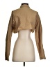 Layla 100% Cotton Tan 3/4 Sleeve Button-Down Shirt Size XS - photo 2
