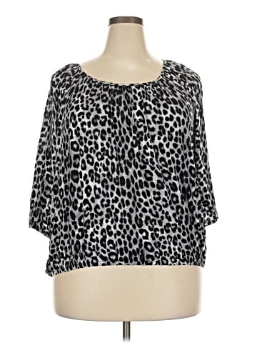 MICHAEL Michael Kors 3/4 Sleeve T-Shirt (view 1)