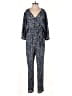 1.State 100% Polyester Paisley Blue Jumpsuit Size XS - photo 1