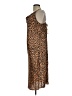 Hem & Thread Animal Print Brown Cocktail Dress Size L - photo 5