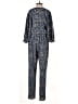 1.State 100% Polyester Paisley Blue Jumpsuit Size XS - photo 2