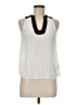 Maeve 100% Rayon White Sleeveless Blouse Size 6 - photo 1