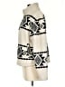 Lucky Brand 100% Polyester Argyle Ivory Coat Size S - photo 5