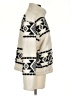 Lucky Brand 100% Polyester Argyle Ivory Coat Size S - photo 4