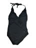 LOFT Beach Solid Black One Piece Swimsuit Size XS - photo 1