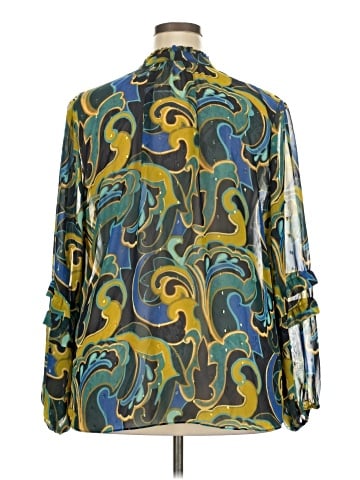 Chico's Long Sleeve Blouse (view 2)