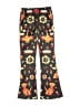 Unbranded 100% Polyester Graphic Black Casual Pants Size 150 cm / US 12 - photo 1