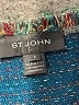 St. John Tweed Blue Blazer Size 6 - photo 6
