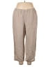 Eileen Fisher Solid Tan Casual Pants Size L - photo 1