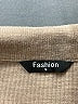 Fashion Tan Long Sleeve Blouse Size S - photo 7