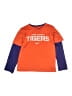 Nike 100% Polyester Orange Long Sleeve T-Shirt Size S (kids) - photo 1