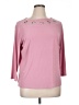 Studio C Pink 3/4 Sleeve Top Size 14 - photo 1