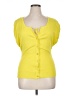 New Directions Yellow Short Sleeve Top Size XL - photo 1