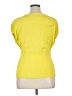 New Directions Yellow Short Sleeve Top Size XL - photo 2
