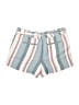 Ann Taylor LOFT Stripes Blue Shorts Size L - photo 2