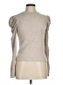 Zara Solid Tan Gray Long Sleeve Top Size M - photo 1