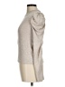 Zara Solid Tan Gray Long Sleeve Top Size M - photo 5