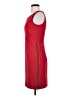 Milly Solid Red Cocktail Dress Size 2 - photo 5