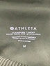 Athleta Solid Green Athletic Shorts Size M - photo 3