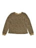 Crewcuts Animal Print Gold Pullover Sweater Size L (kids) - photo 1