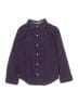 Ben Sherman 100% Cotton Polka Dots Purple Long Sleeve Button-Down Shirt Size 8 - photo 1