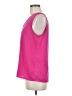 Halogen 100% Polyester Pink Sleeveless T-Shirt Size M - photo 5