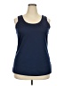 Roz & Ali Blue Tank Top Size 2X - photo 1