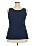 Roz & Ali Blue Tank Top Size 2X - photo 2