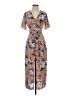 Sienna Sky 100% Polyester Tan Casual Dress Size S - photo 1