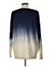 Vince. Tie-dye Blue Wool Pullover Sweater Size L - photo 2