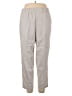 Lou & Grey Gray Linen Pants Size L - photo 1