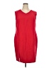 Talbots Red Casual Dress Size 18 - photo 1