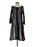 Moth Stripes Blue Casual Dress Size S - photo 1