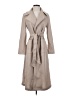 Shein 100% Polyester Tan Trenchcoat Size 4 - photo 1