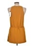 Theory 100% Polyester Orange Sleeveless Blouse Size L - photo 2