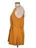 Theory 100% Polyester Orange Sleeveless Blouse Size L - photo 5