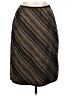 J.Jill Chevron-herringbone Brown Formal Skirt Size 10 - photo 1