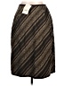 J.Jill Chevron-herringbone Brown Formal Skirt Size 10 - photo 2