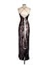 Lulus Metallic Silver Black Cocktail Dress Size S - photo 2