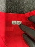 Unbranded 100% Cotton Red 3/4 Sleeve Blouse Size L (estimated) - photo 7