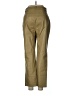 Babaton 100% Polyurethane Gold Casual Pants Size 6 - photo 2