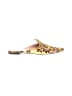 J.Crew 100% Leather Paisley Yellow Mule/Clog Size 5 1/2 - photo 1