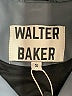 Walter Baker 100% Leather Blue Leather Jacket Size S - photo 6