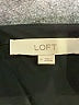 Ann Taylor LOFT 100% Polyester Black Long Sleeve Blouse Size M - photo 7